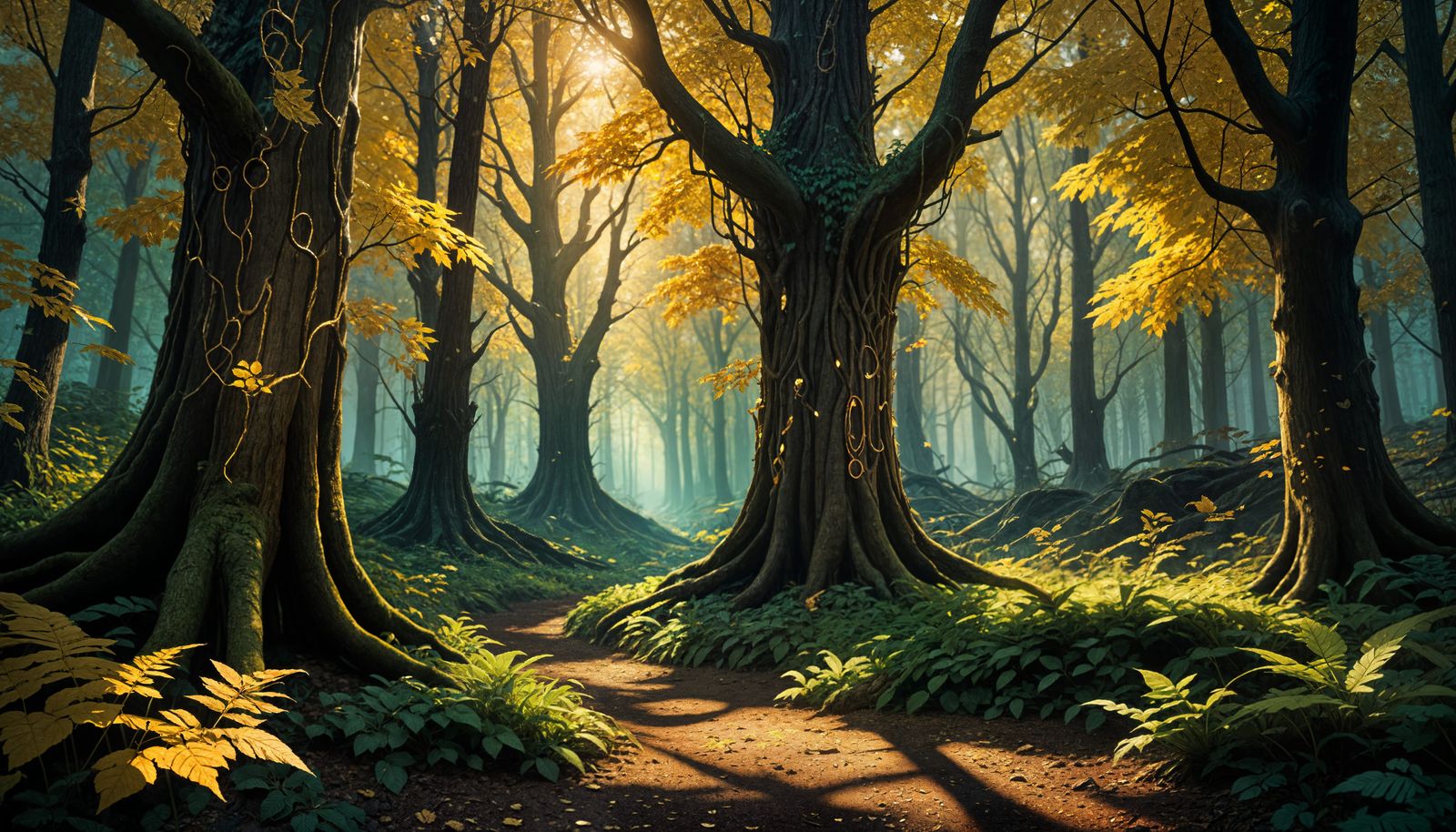 Golden Leaf and Golden Thread Trees