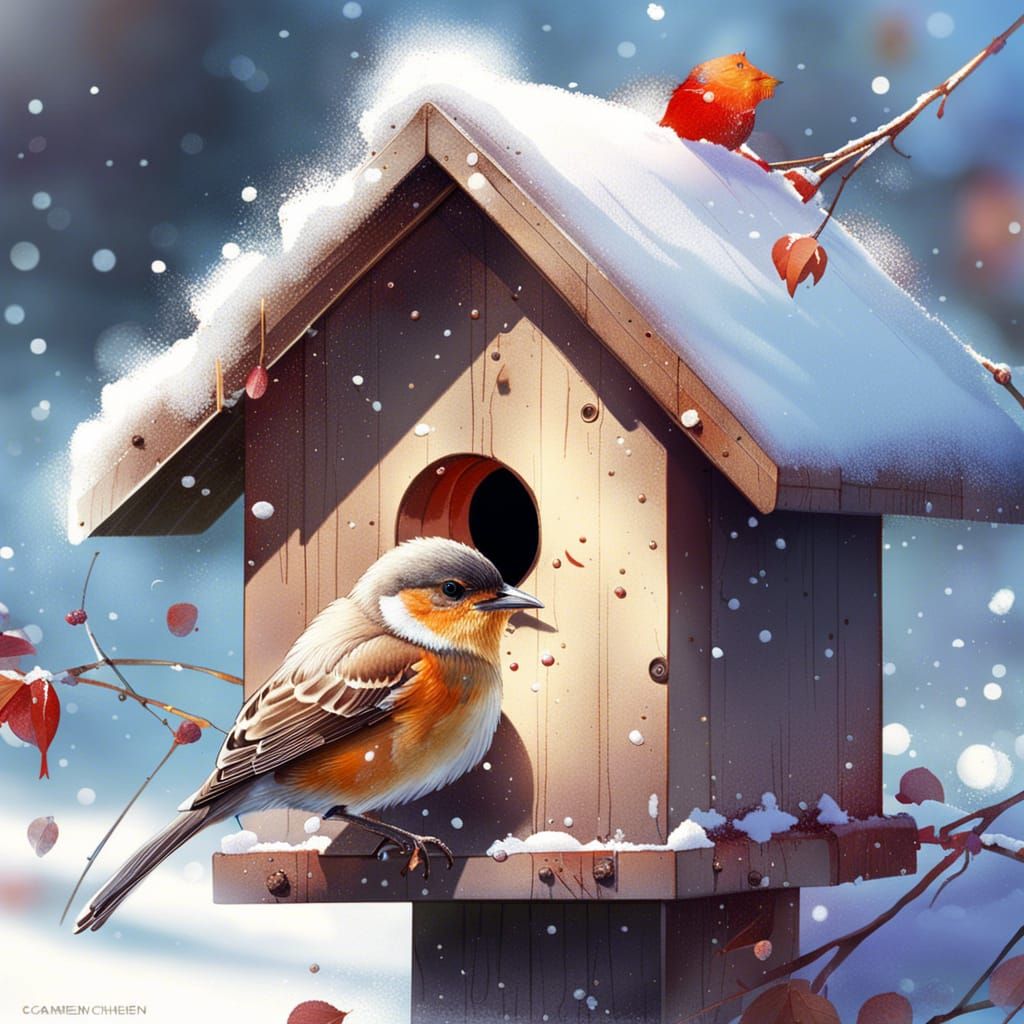 cute little bird   by @MingNoi