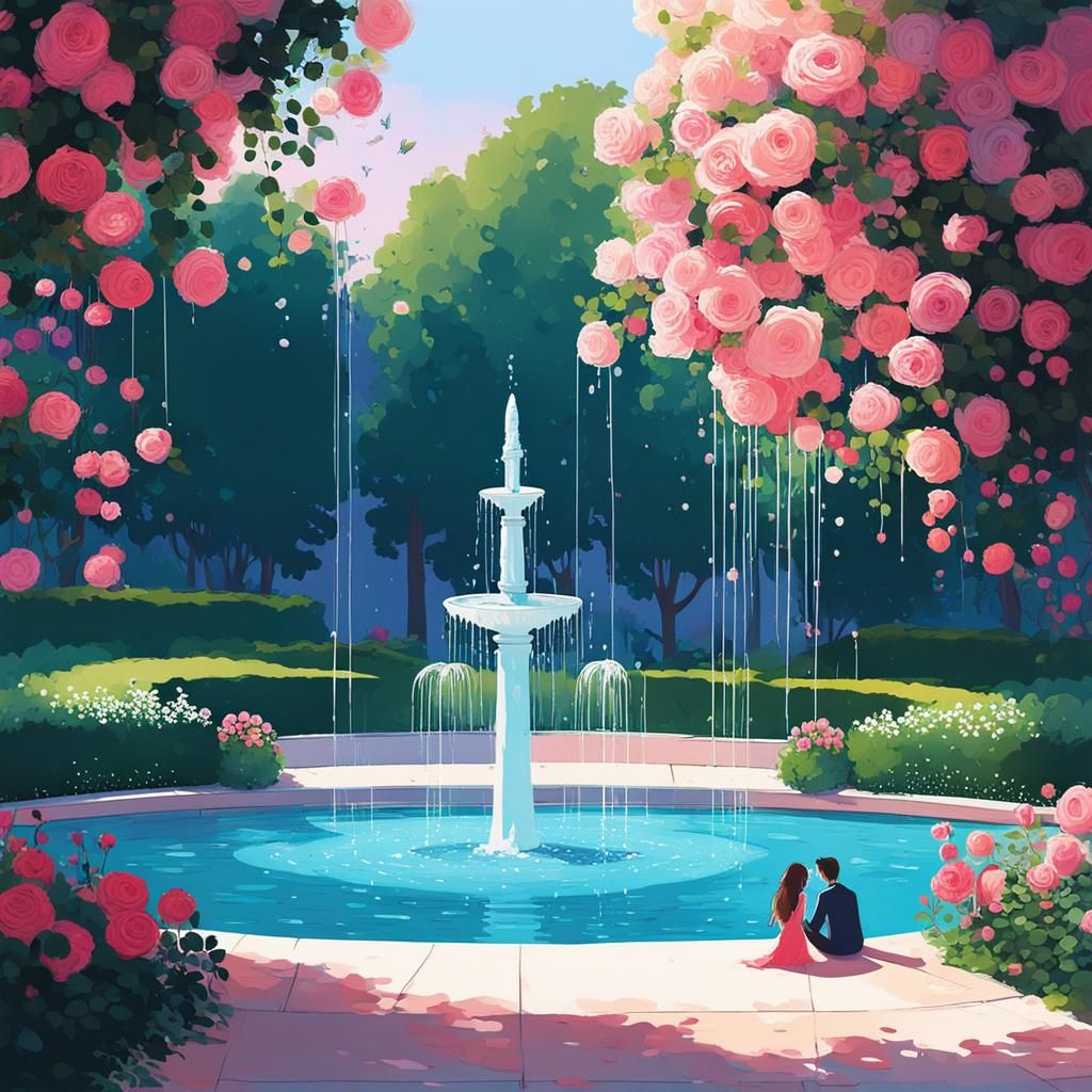 Love at Water Fountain. #2