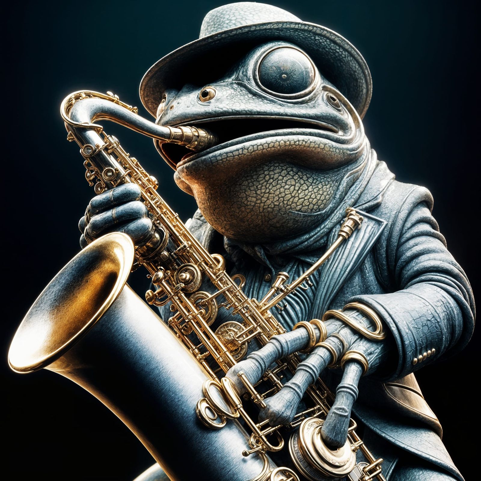 'Frazz' the jazz man.  by @Witchyluck