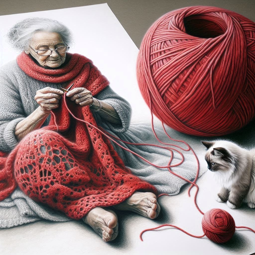 Wanting to play with the twine