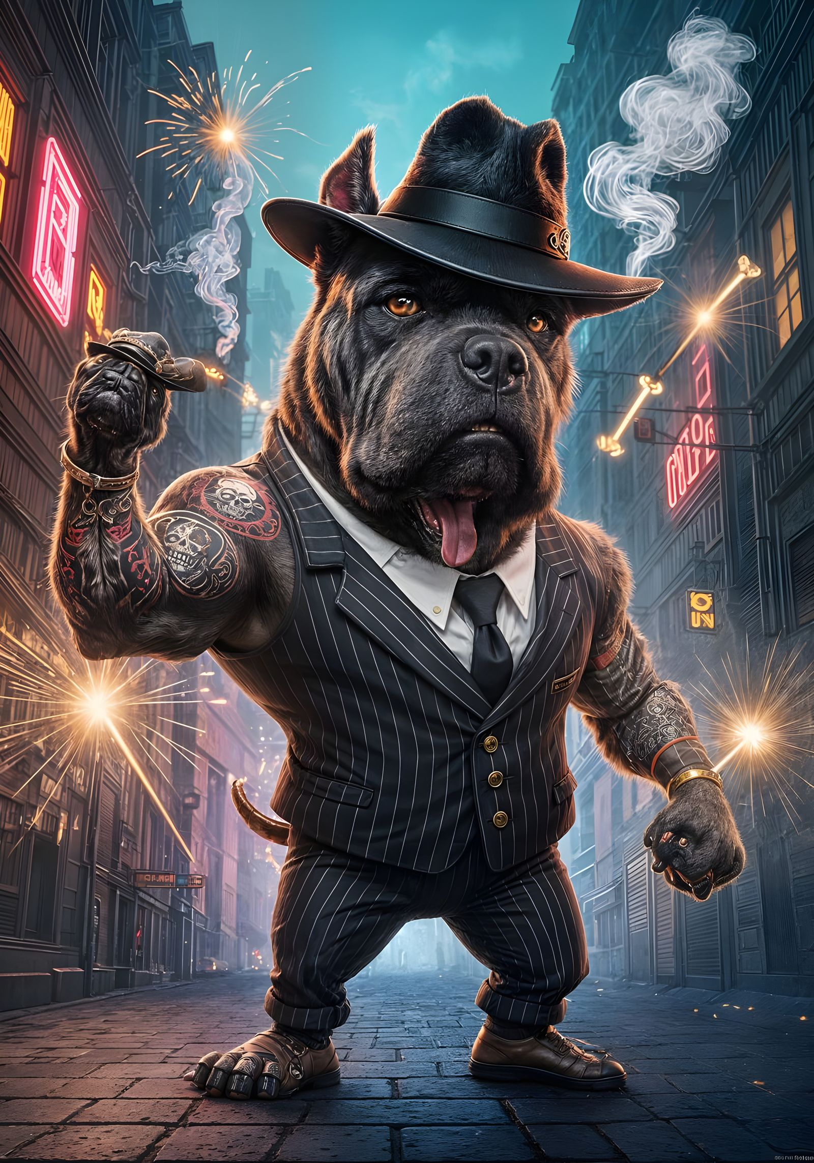 Crazy Cane Corso Lady