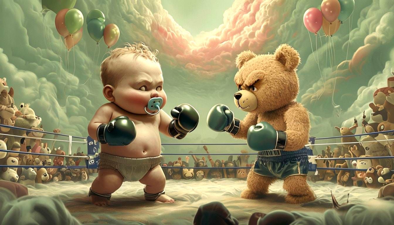 Bizarre Boxing Baby.