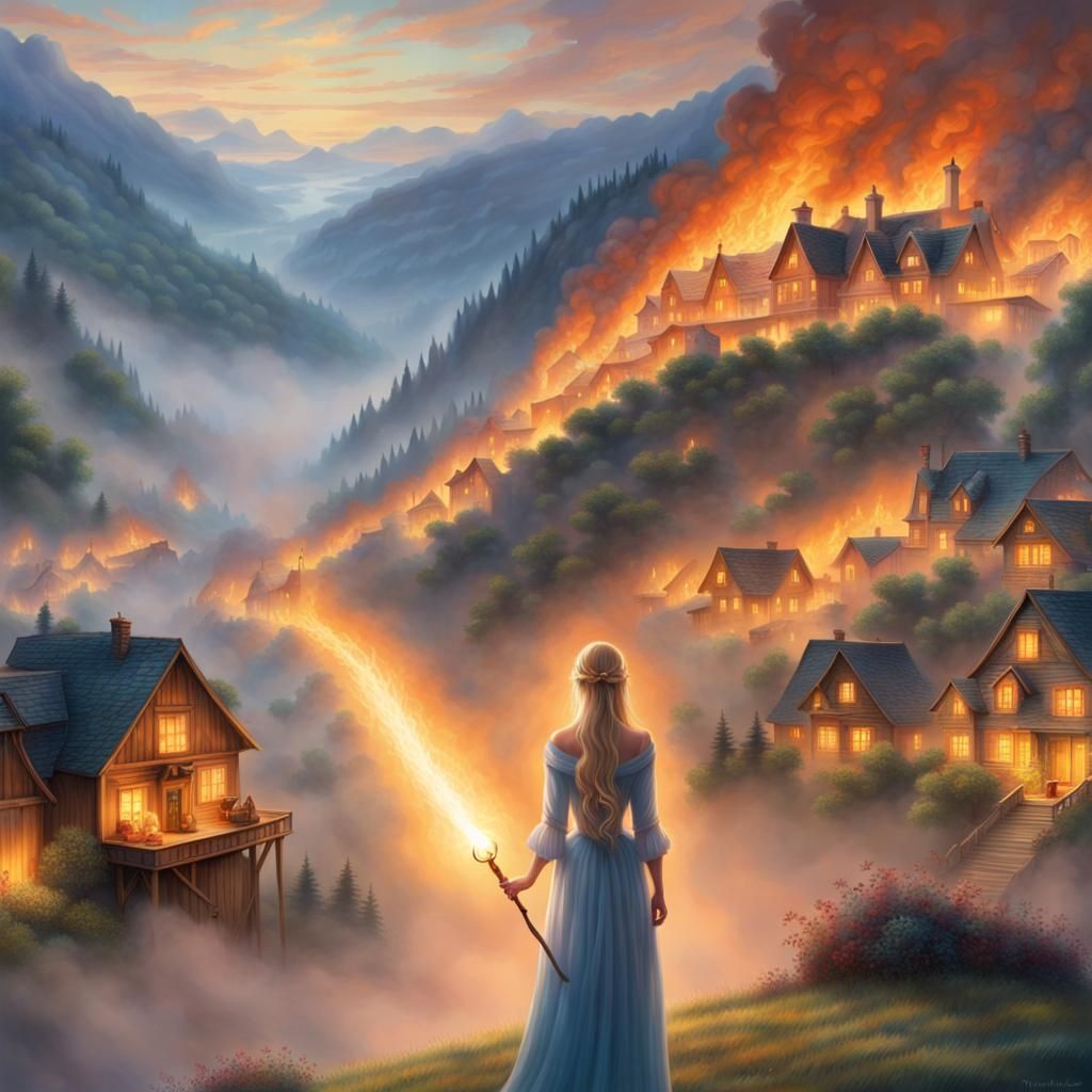 Lady of flames