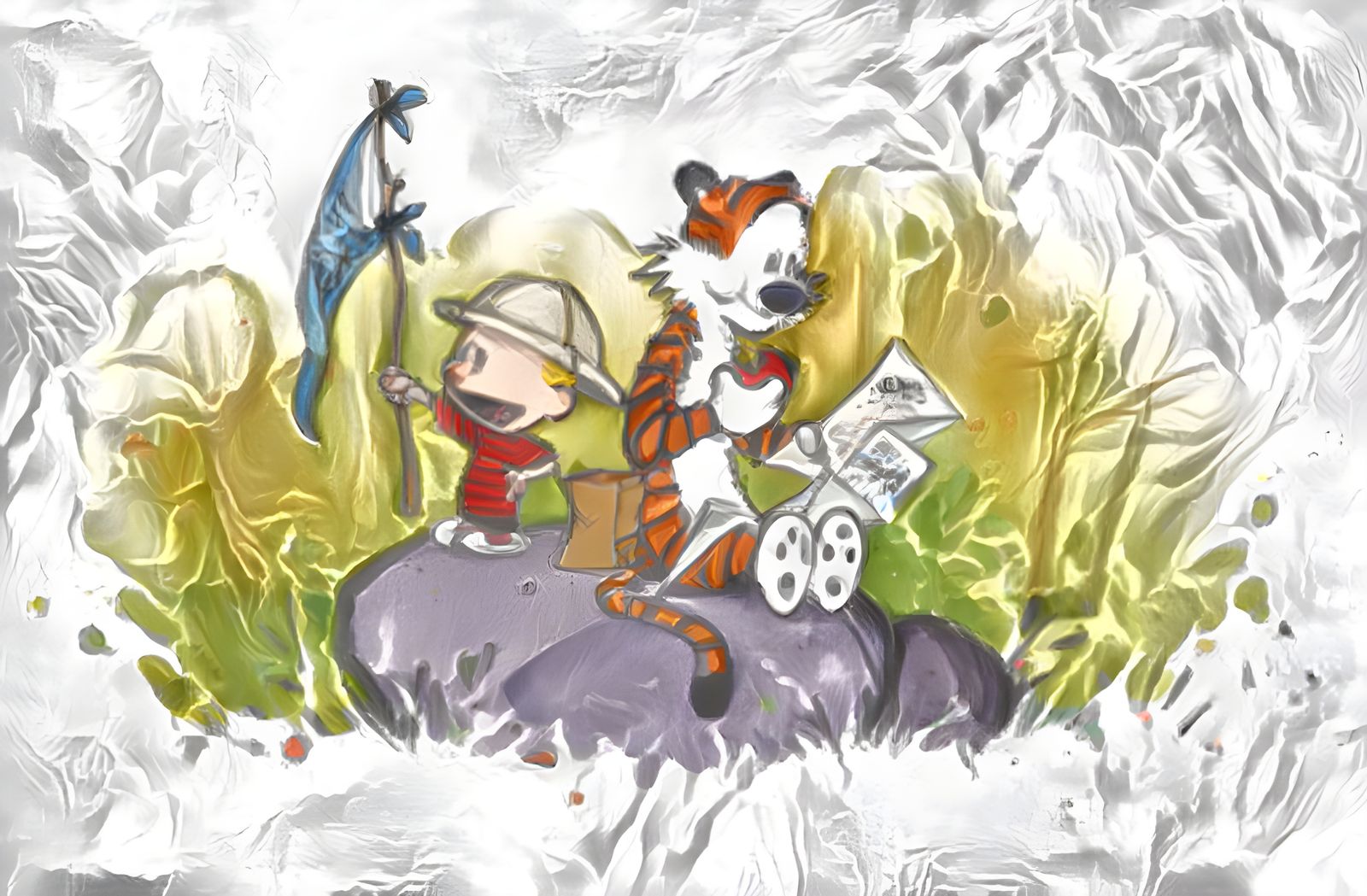 Adventure with Calvin and Hobbes