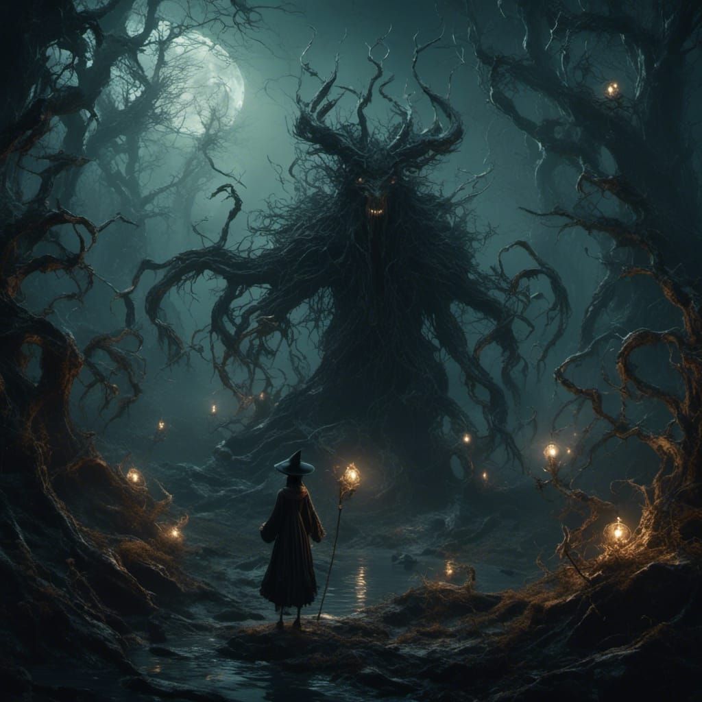 Eerie Encounters  by @LoisD