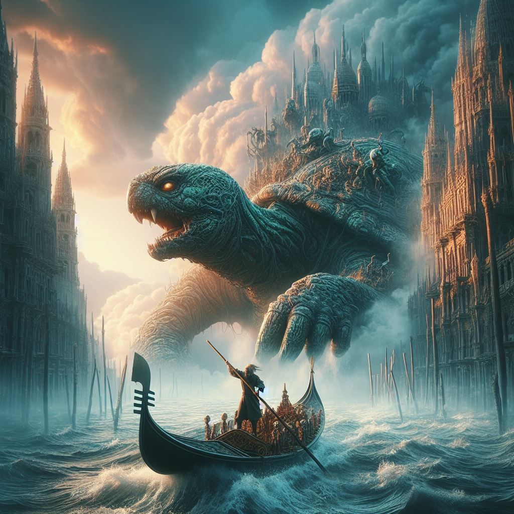 Atlantis attacking Venice