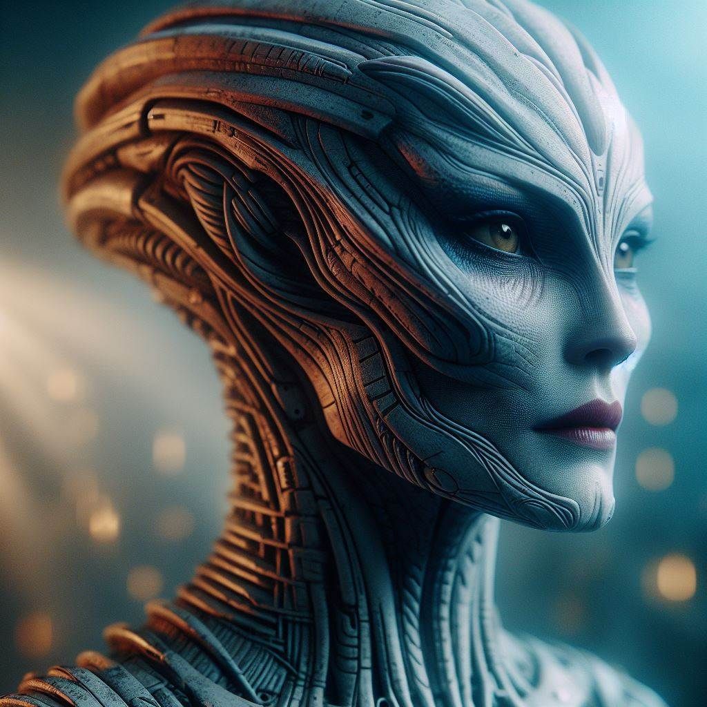 Alien woman