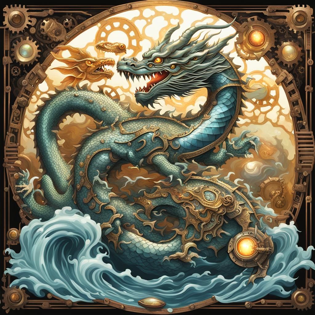 Mechanical dragon