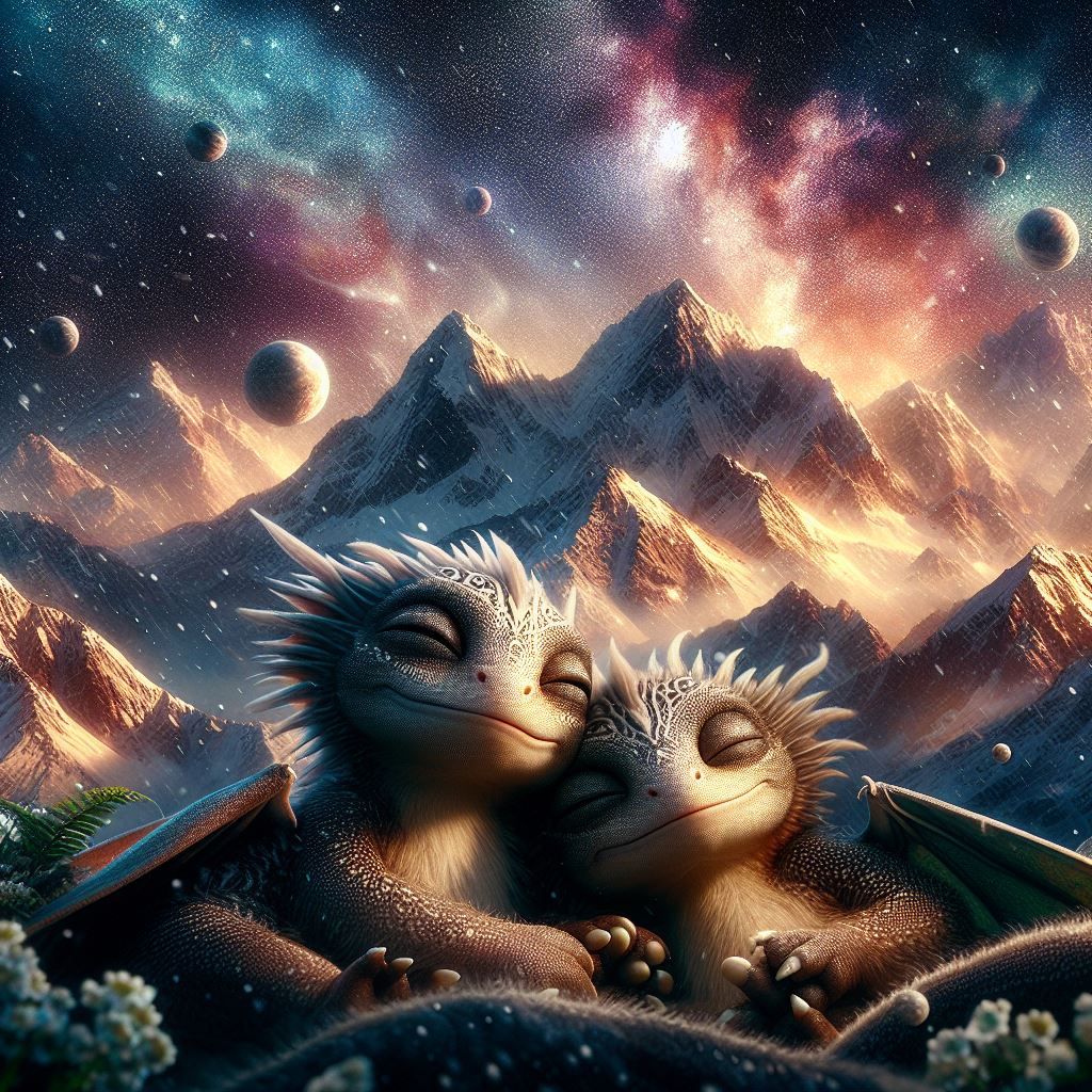 Sleepy Mountain Galaxy