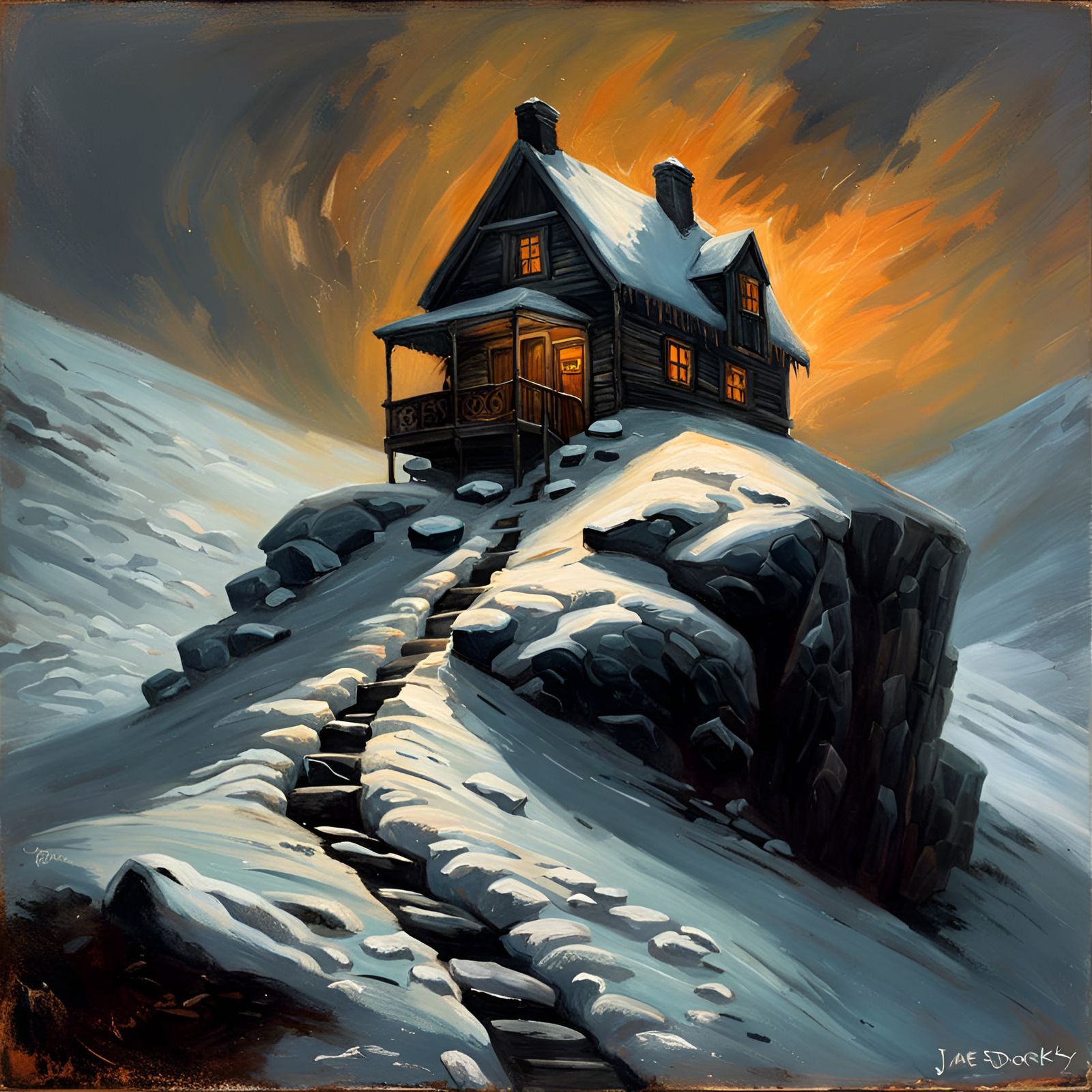 A Warm Place in a Cold World.  by @ Ray Ray Intervention Needed