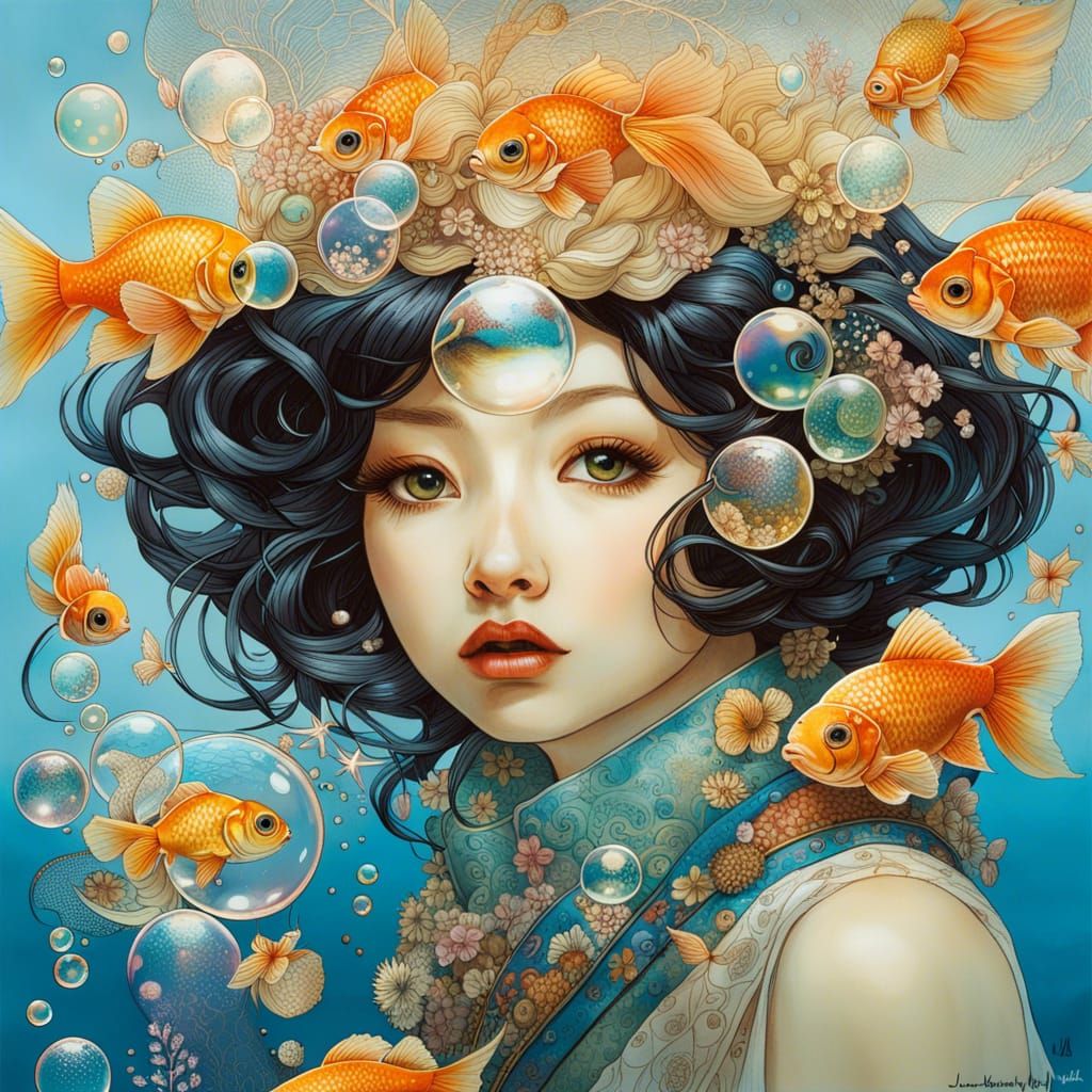 Life in the fish bowl AI Generated Artwork NightCafe Creator