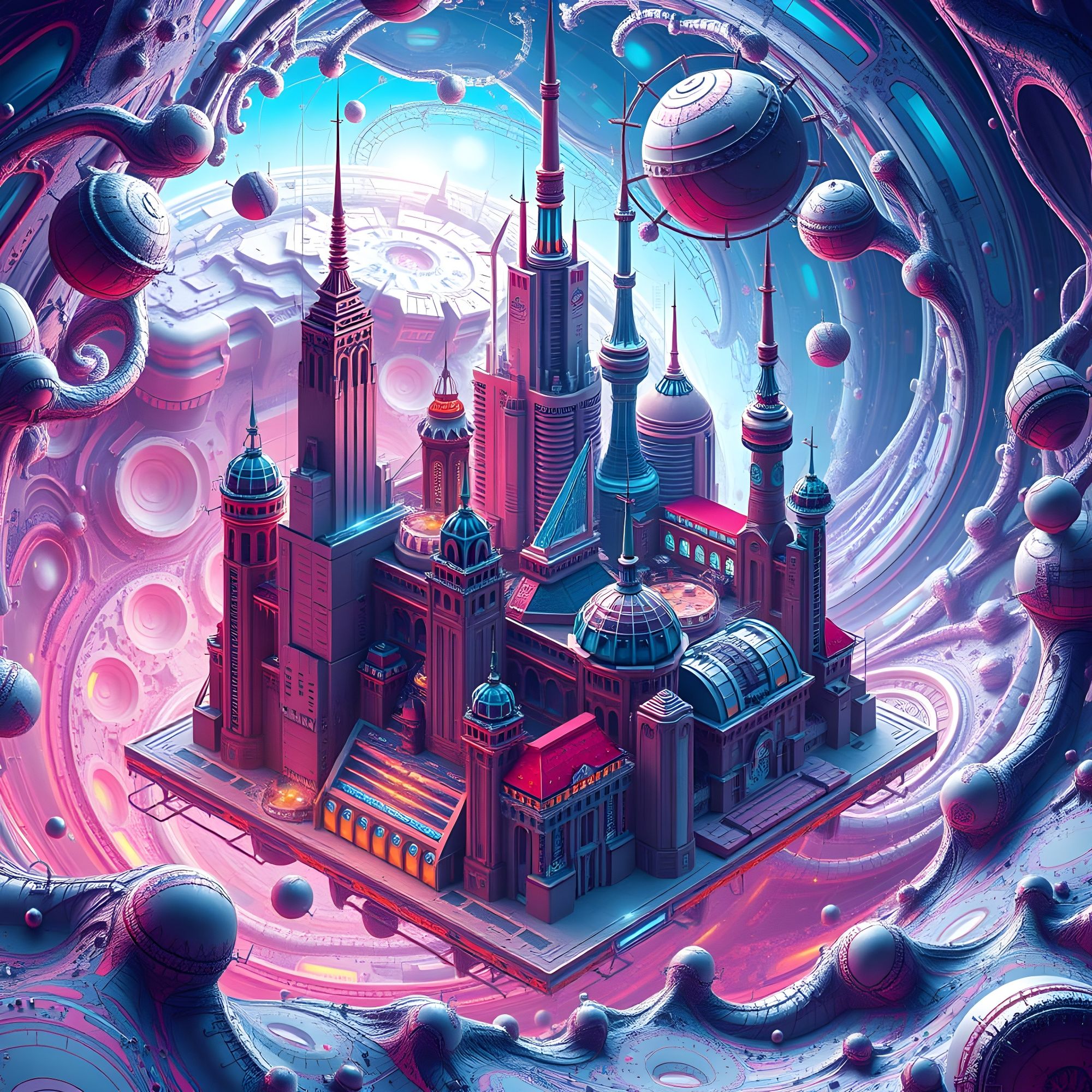 Holographic pixels of nearly infinite possibilities.