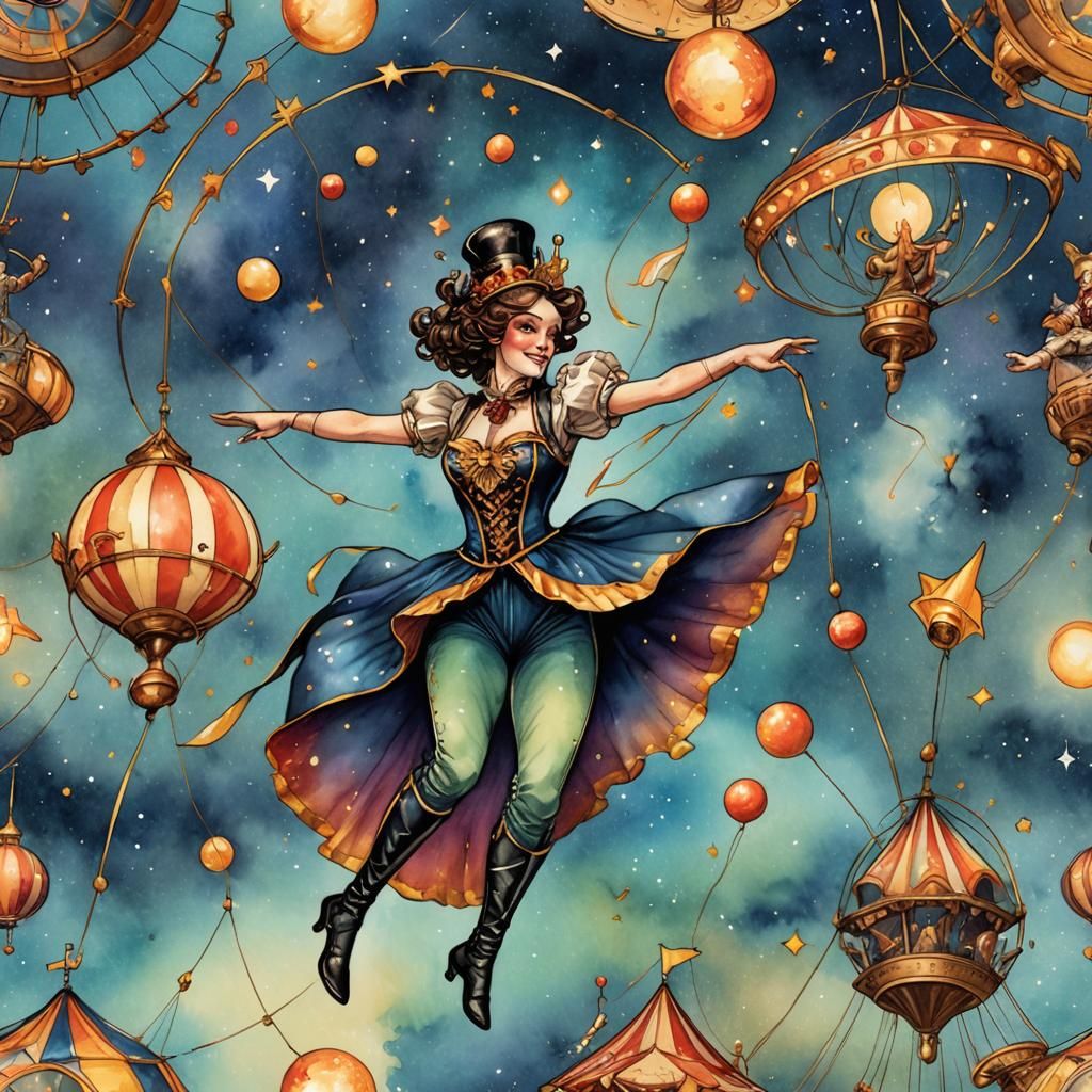 -Funambulist, Aerialist, Animal-Trainer, Juggler, Ring-Leade...