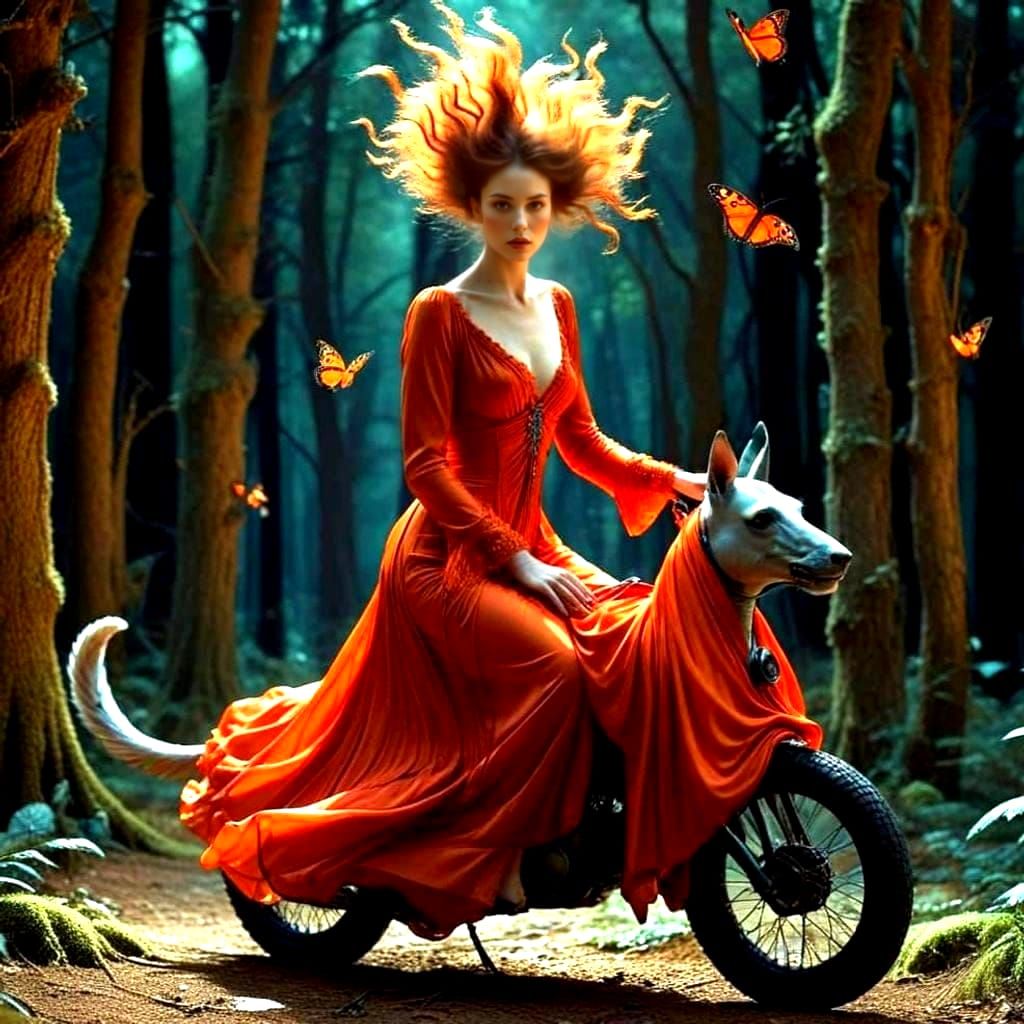 Ethereal Ladies in Enchanted Forest