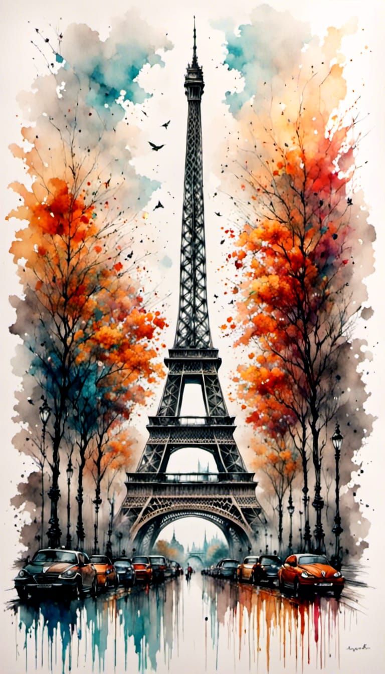 Eiffel Tower in Paris