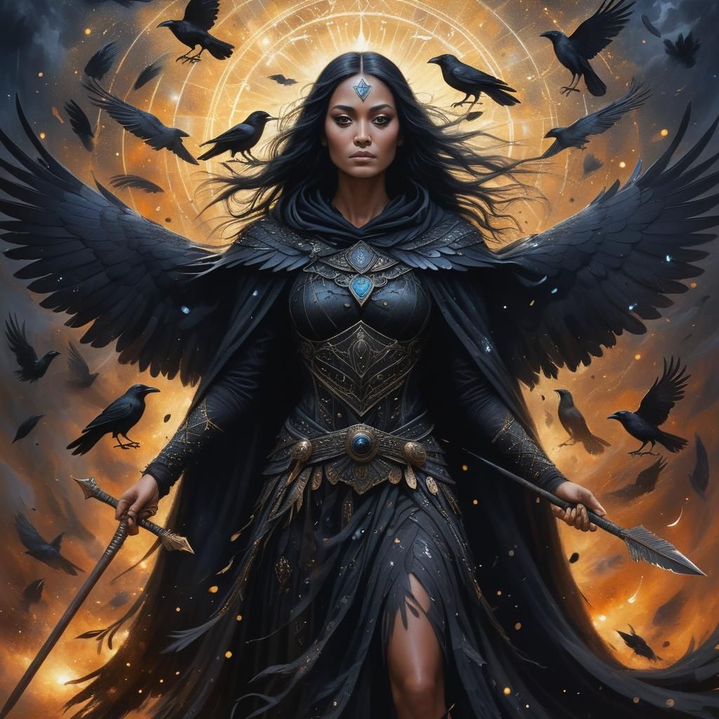 Trix - Raven Goddess  by @Kajas_Korner