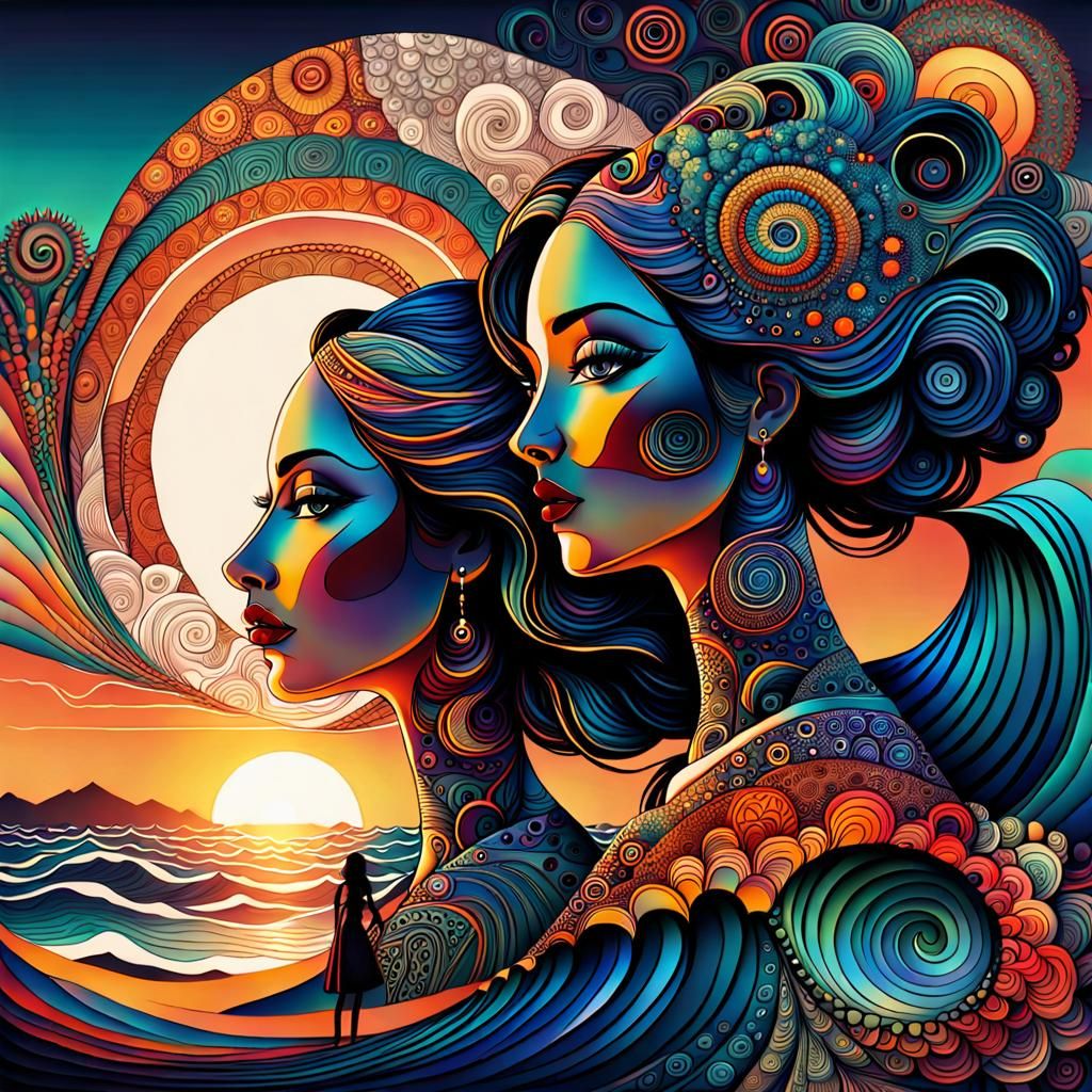 Sisters  by @MrMaracuja