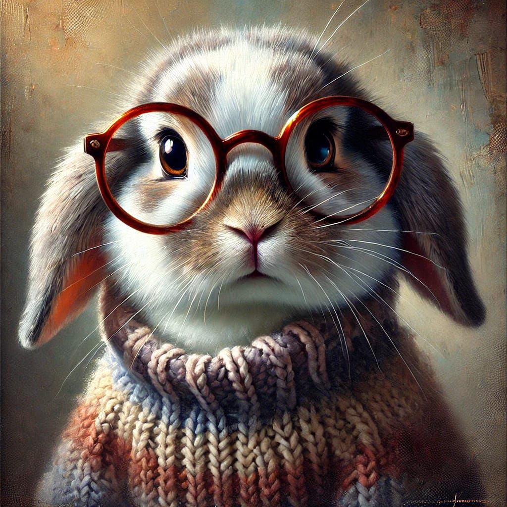 cozy knitted sweater