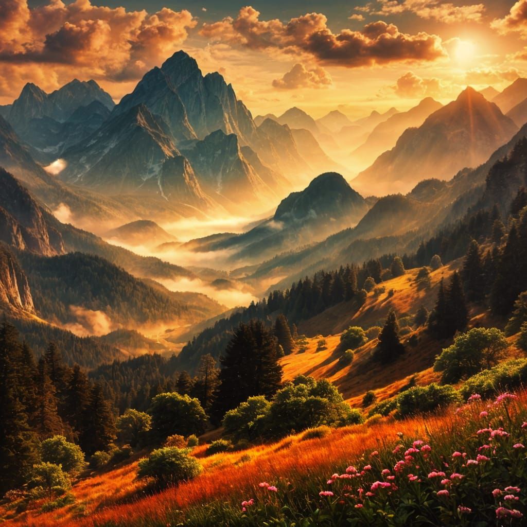 Magical View  by @MakeYourWish