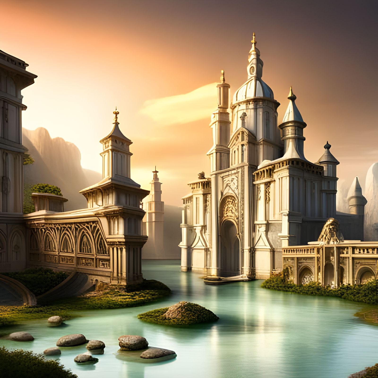 Ruins in the mountains  by @Zipy