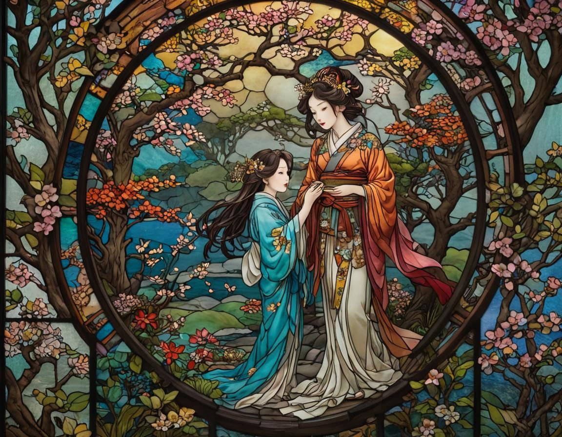 Stained Glass  Daily Challenge #619: Jun 23, 2024  by @ScaredLittleCreative