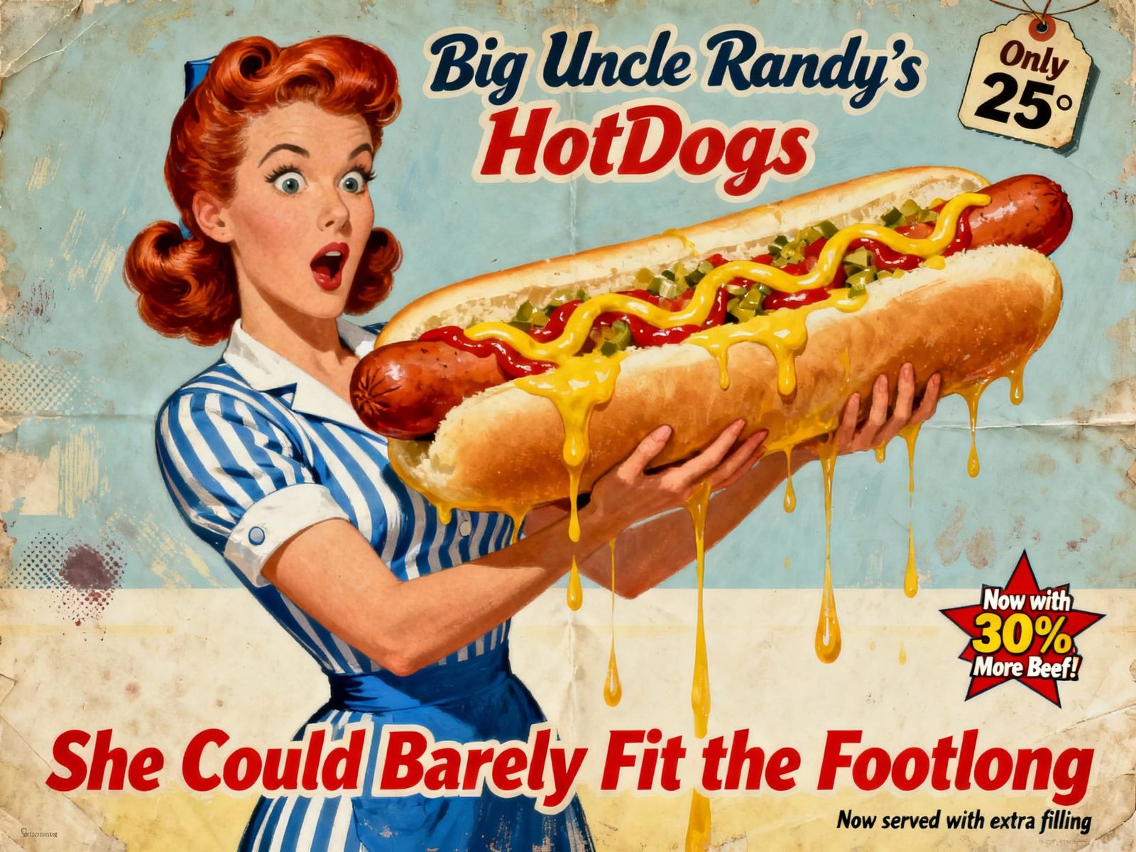 Big Uncle Randy's Footlong Frenzy!  by @DeeP-77