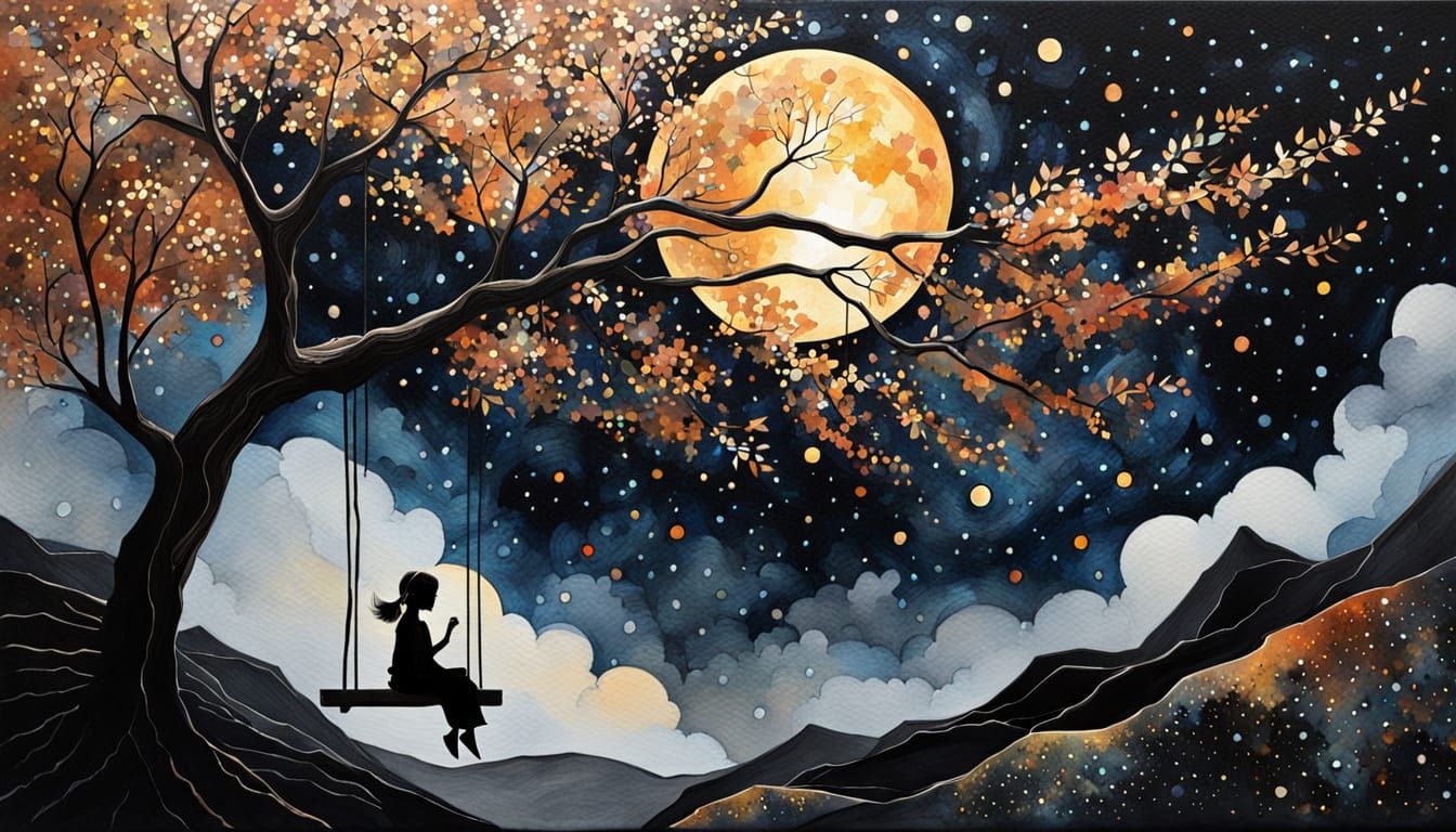 ^^Swing under the Oak Tree  by @Little Rainbow