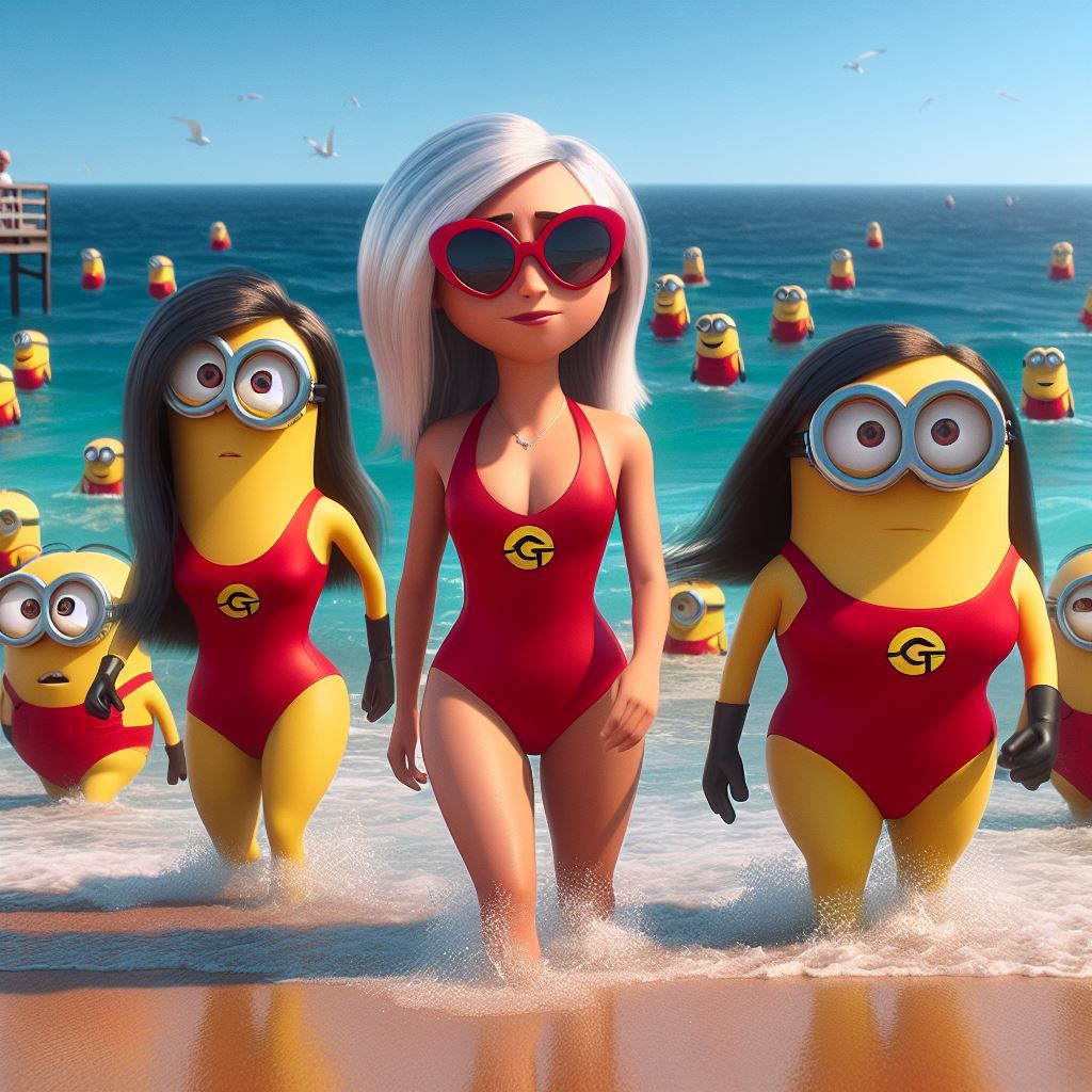 Baywatch - minion edition