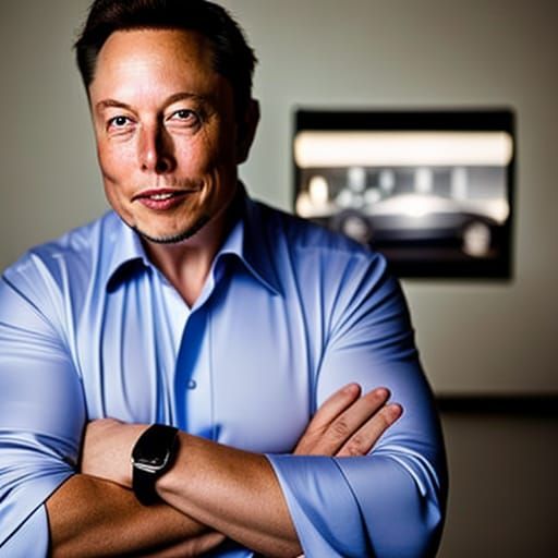 Elon Musk - AI Generated Artwork - NightCafe Creator
