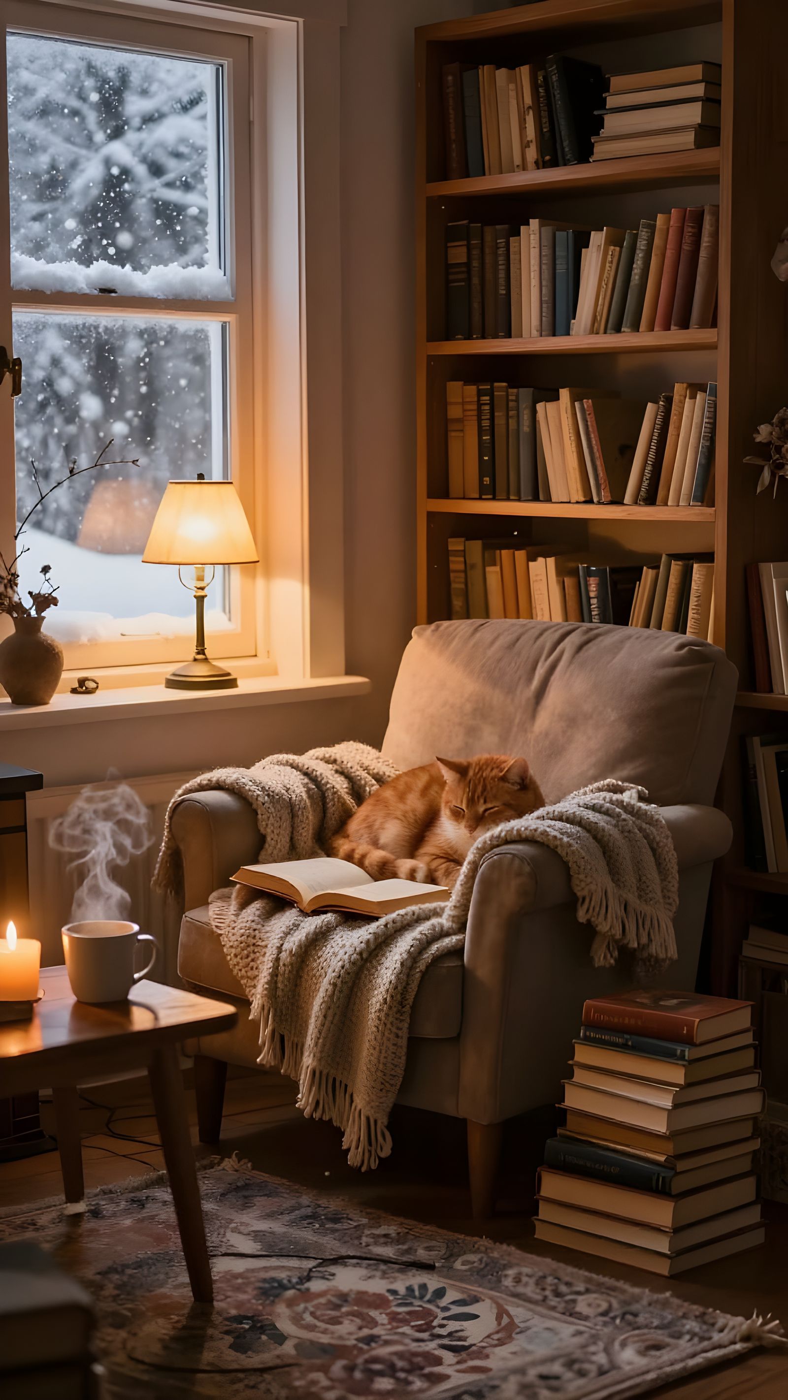 Winter Nook  by @Toussaint Dominique