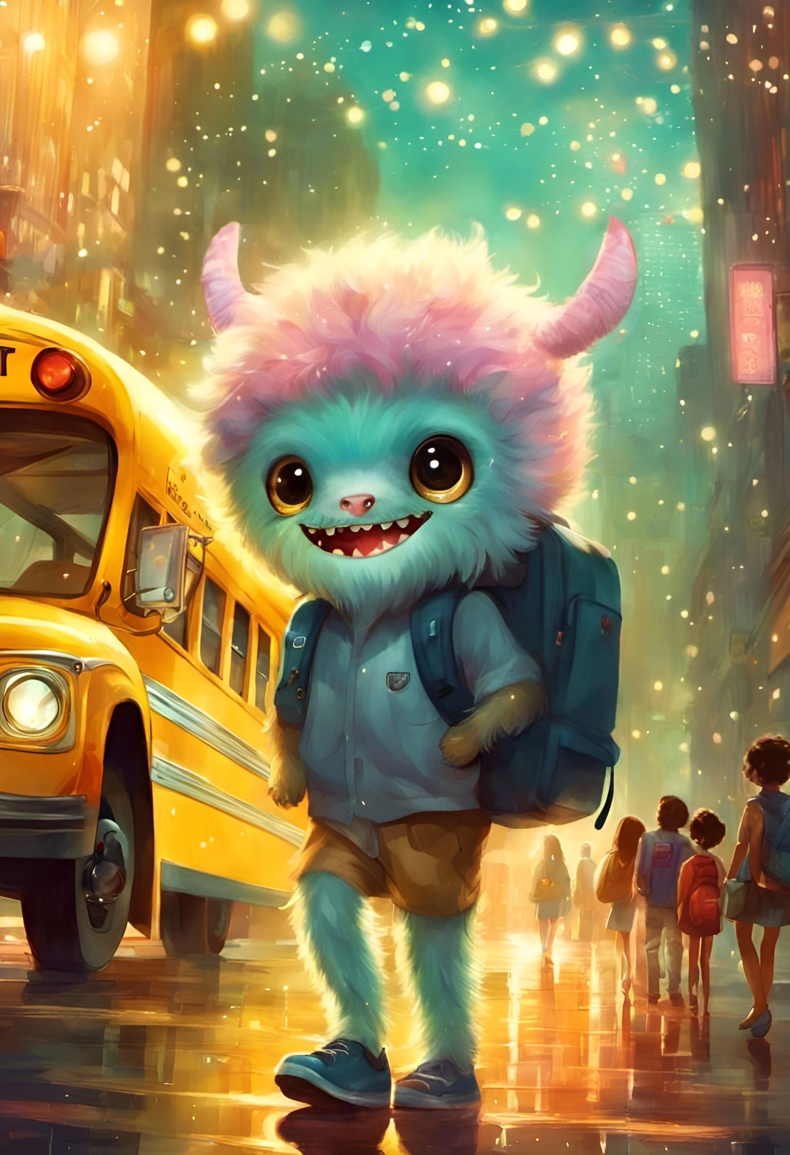 Bumble’s First Day: Ready, Set, Monster School!