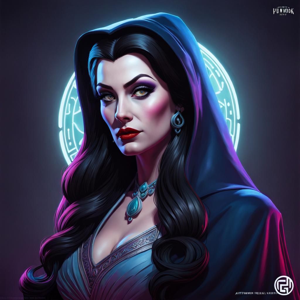 Milf munster - AI Generated Artwork - NightCafe Creator