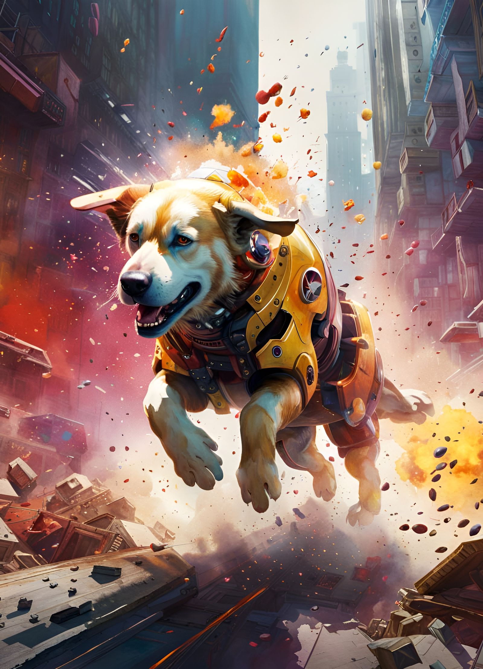 Good Boy Rescue Robodog  by @Bobbyjoe