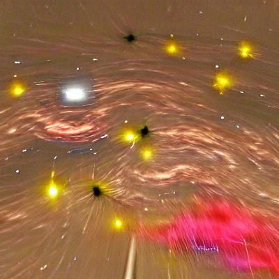 Traveler speed in cosmos stars night