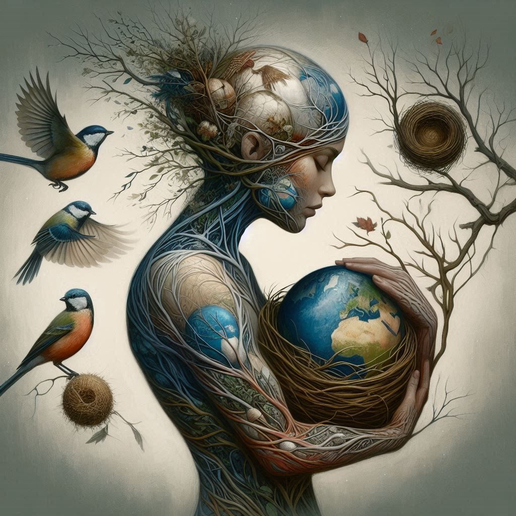 silence, inner reflection, the connection between humans and...