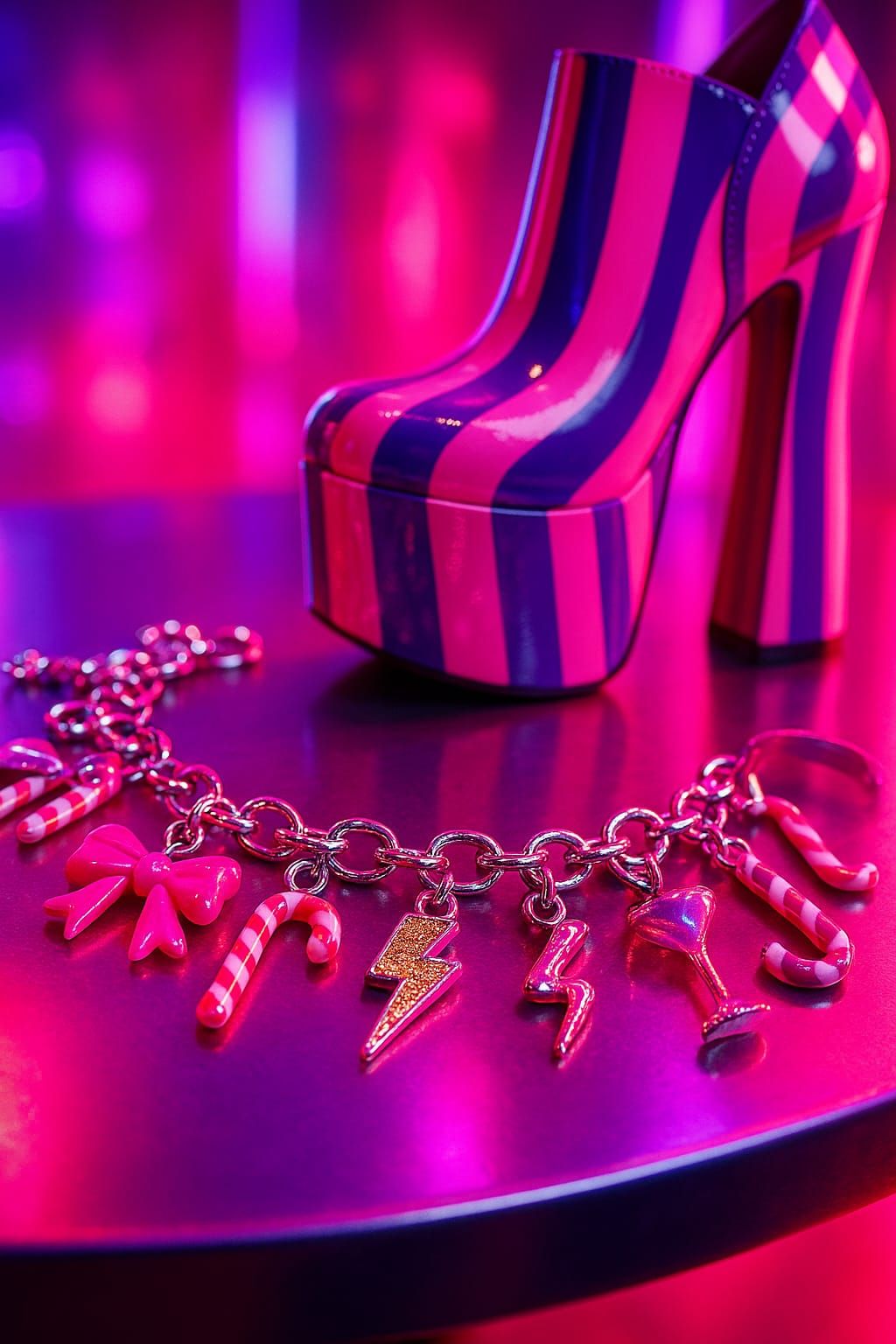 Glitter fashion chaos