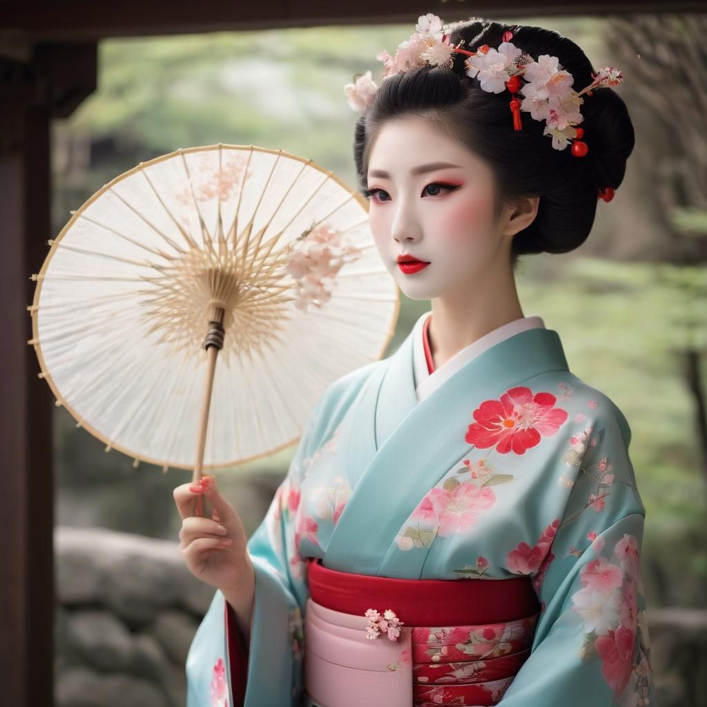 Portrait of a Geisha