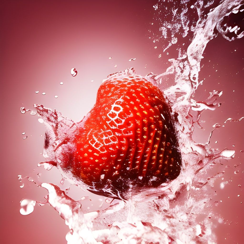Strawberry Splash   by @Mairi Thompson