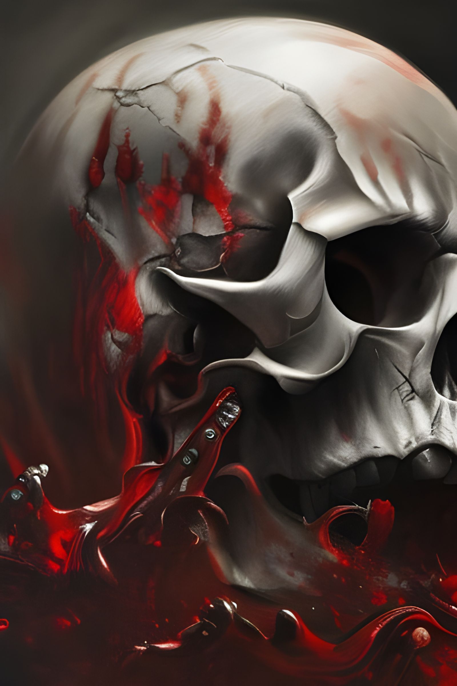 Brutal skull
