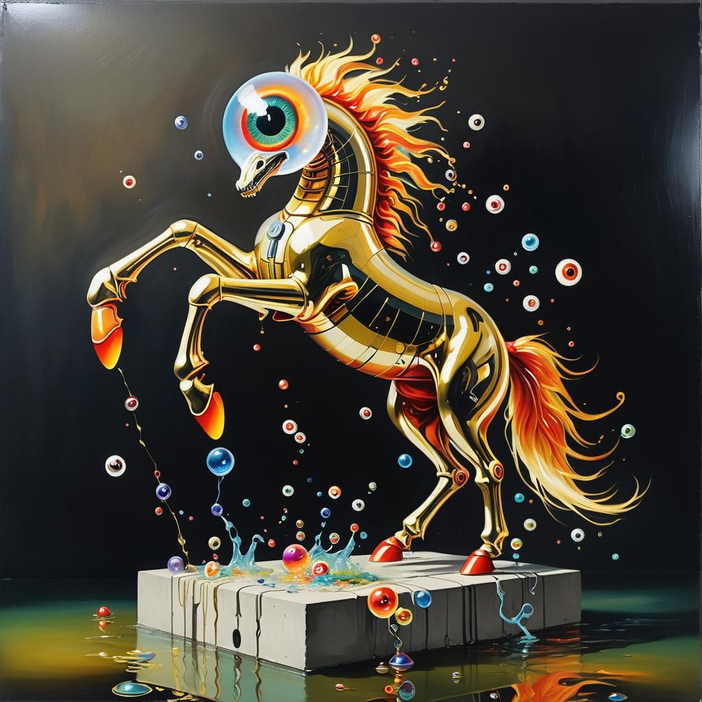 Alien horse extravaganza