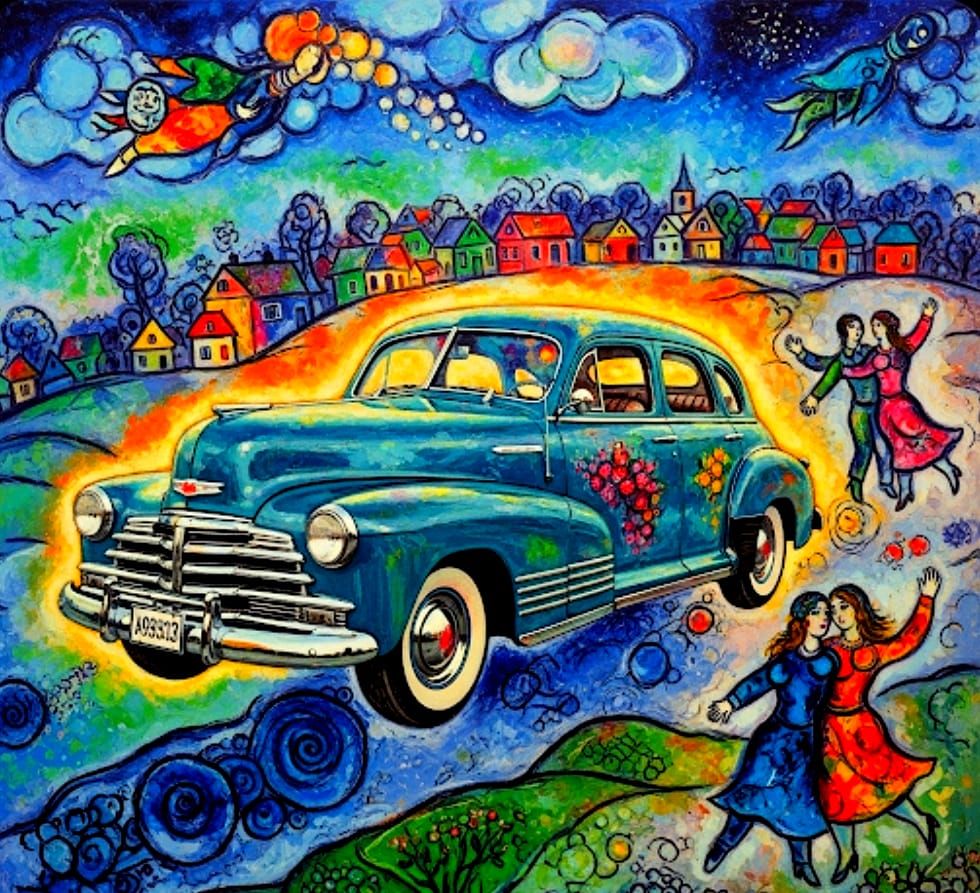 Chagall's Chevy