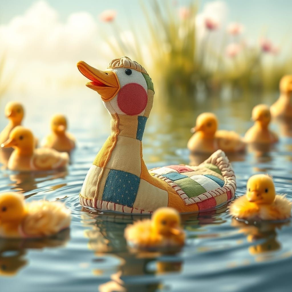Toy ducky's dream come true  by @DigiDreams