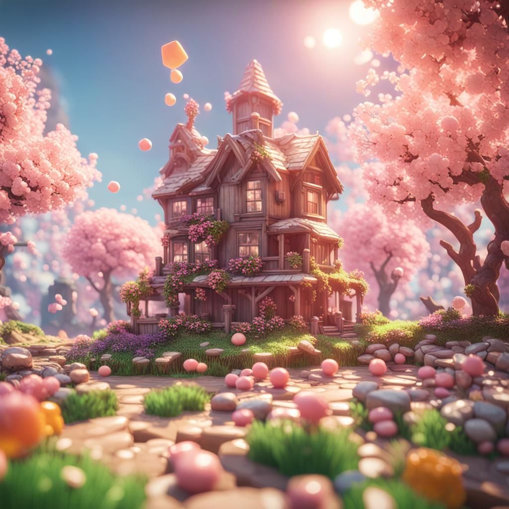 Spring Candy Gaming Landscape