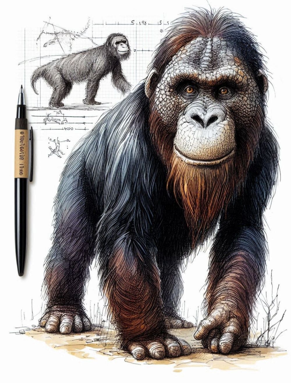 Gigantopithecus MD01