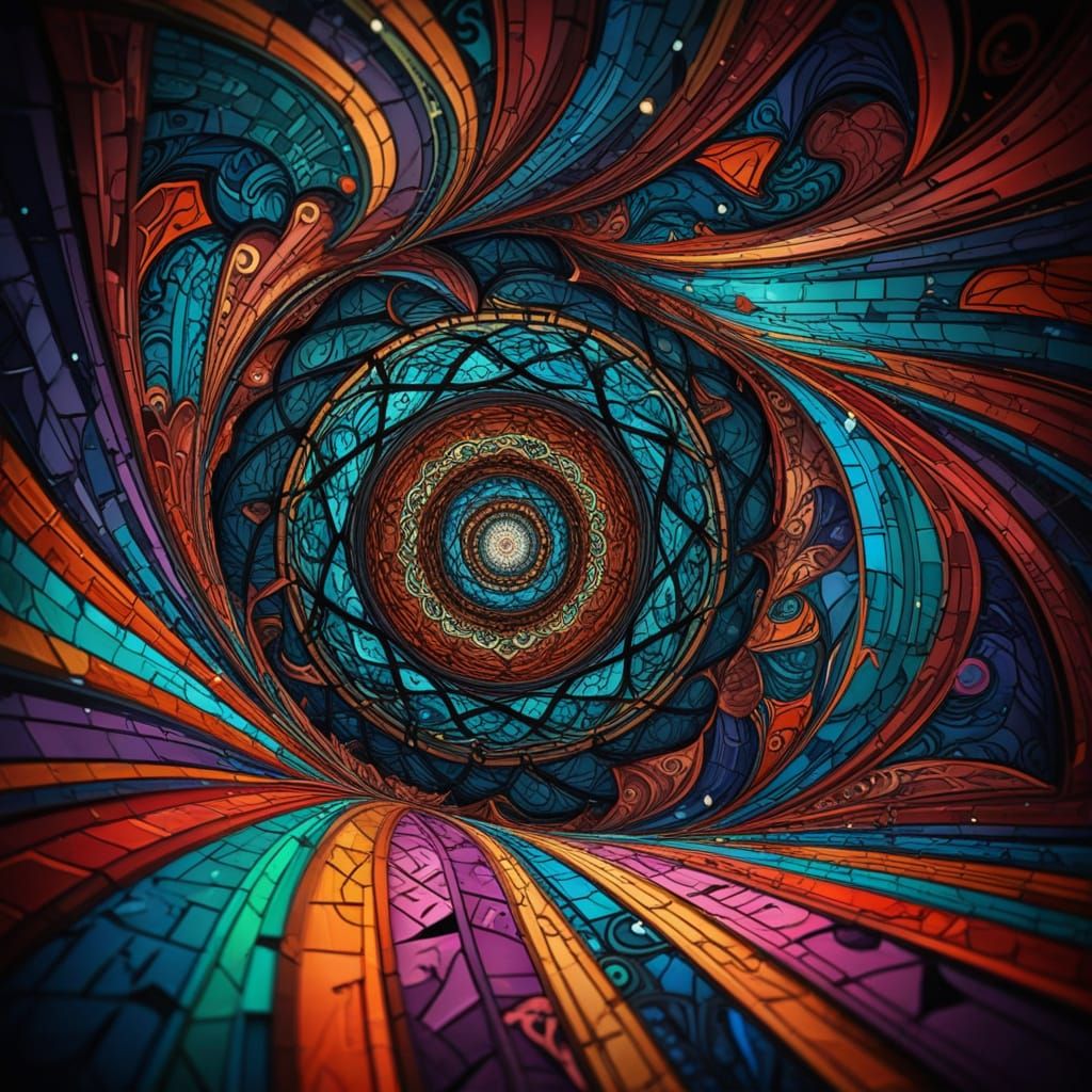 Tesselation Stained Glass