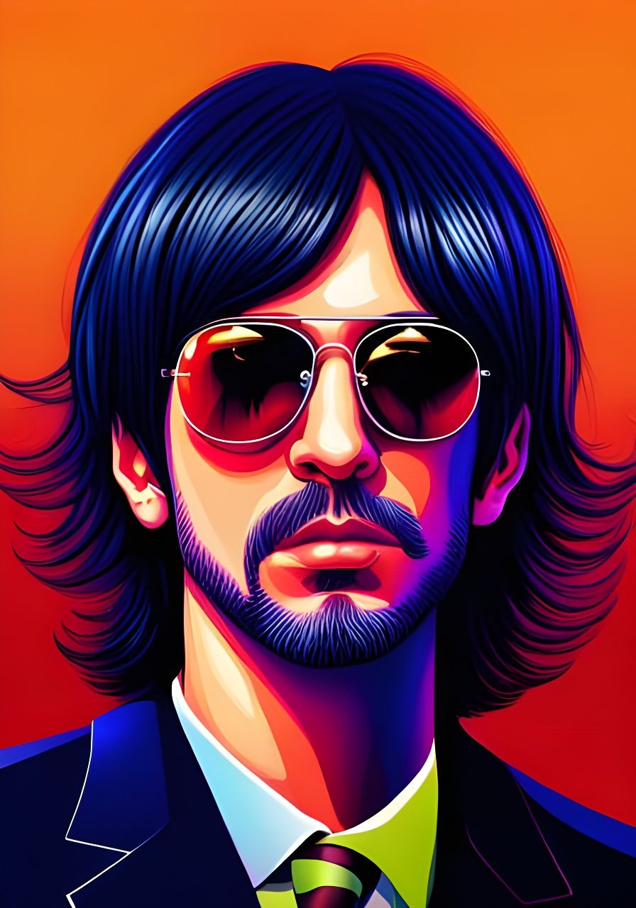 Ringo Star - AI Generated Artwork - NightCafe Creator