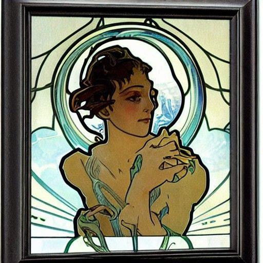 Lovely, by Mucha
