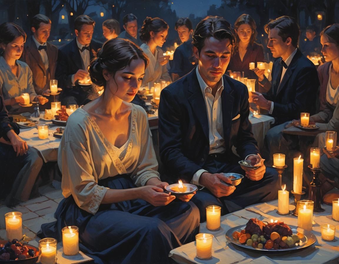 Midnight Picnic  by @Hoshi