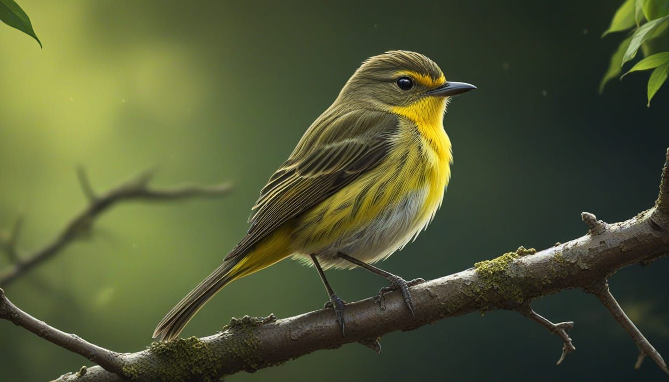 Yellow-bellied flycatcher  by @Dadster